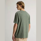 Woolrich Men's T-Shirt in Pure Cotton Mouliné