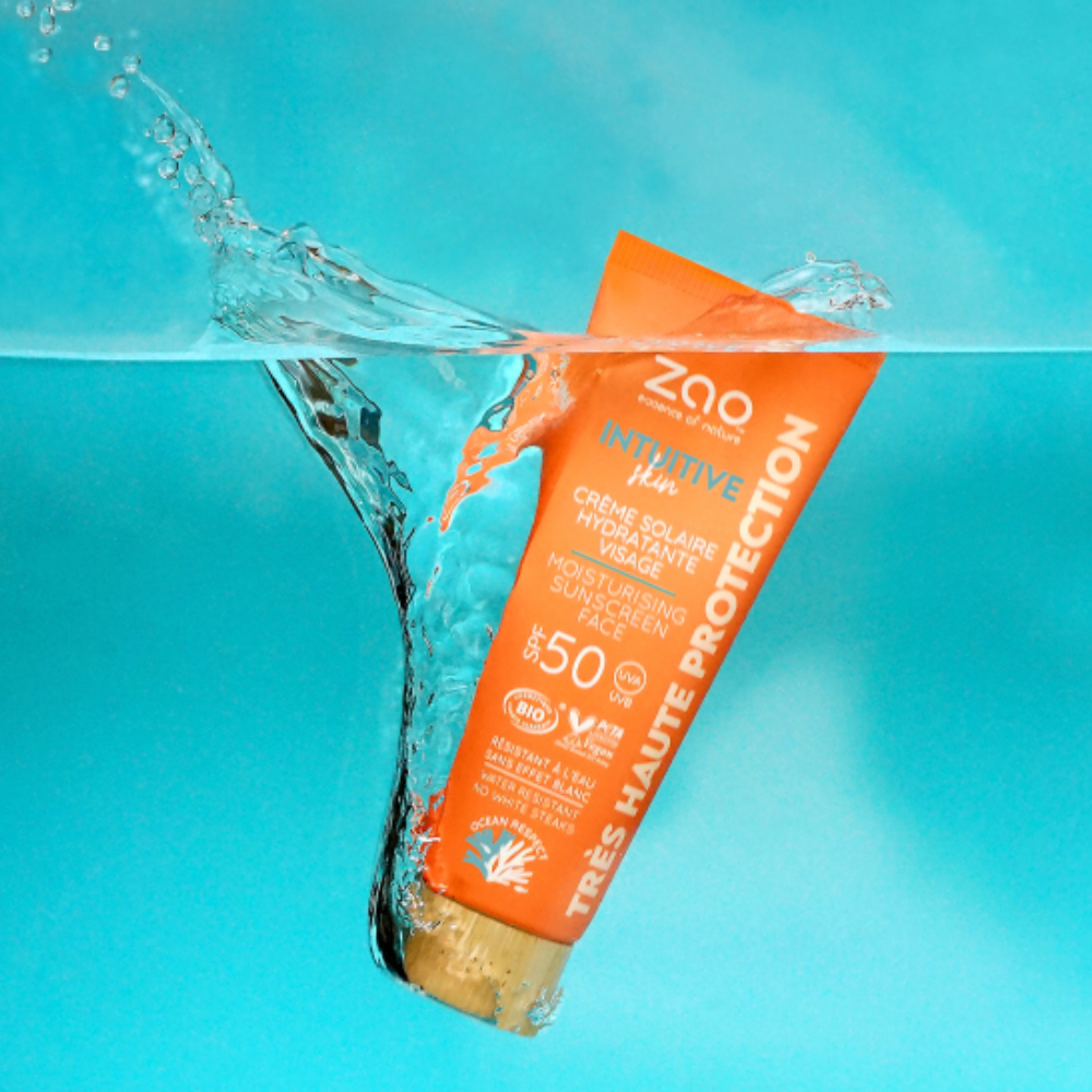 Zao SPF50 Moisturising Facial Sunscreen