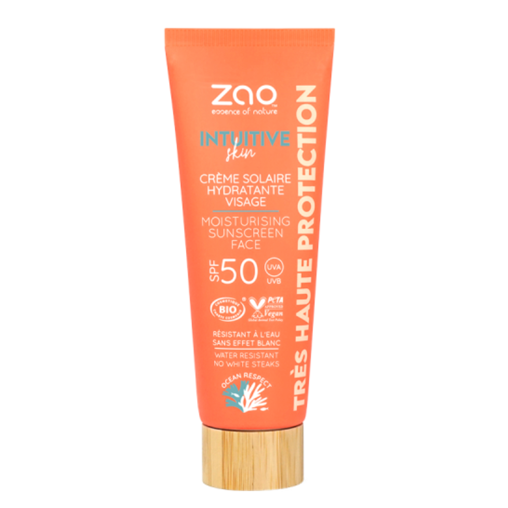 Zao SPF50 Moisturising Facial Sunscreen