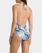 Vilebrequin Women Halter One-piece Swimsuit Marble