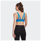 Adidas TLRD Move Training High Support Bra in Bright Blue