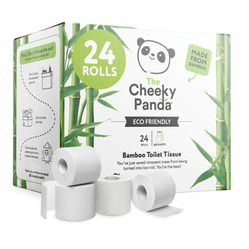 The Cheeky Panda Toilet Rolls 24