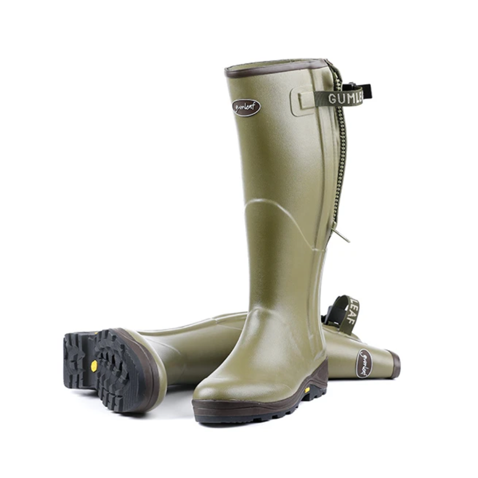 Gumleaf Royal Zip Wellington Boots