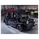 Moke electric car in Graphite Grey