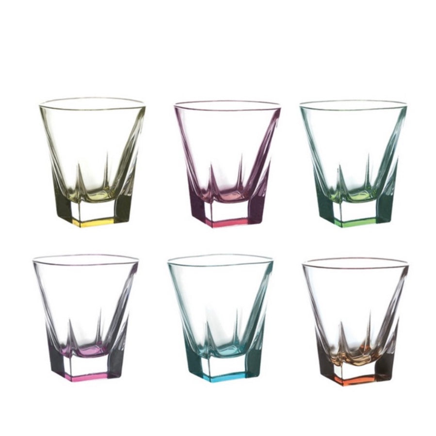 RCR Fusion Coloured Glass Shot Set