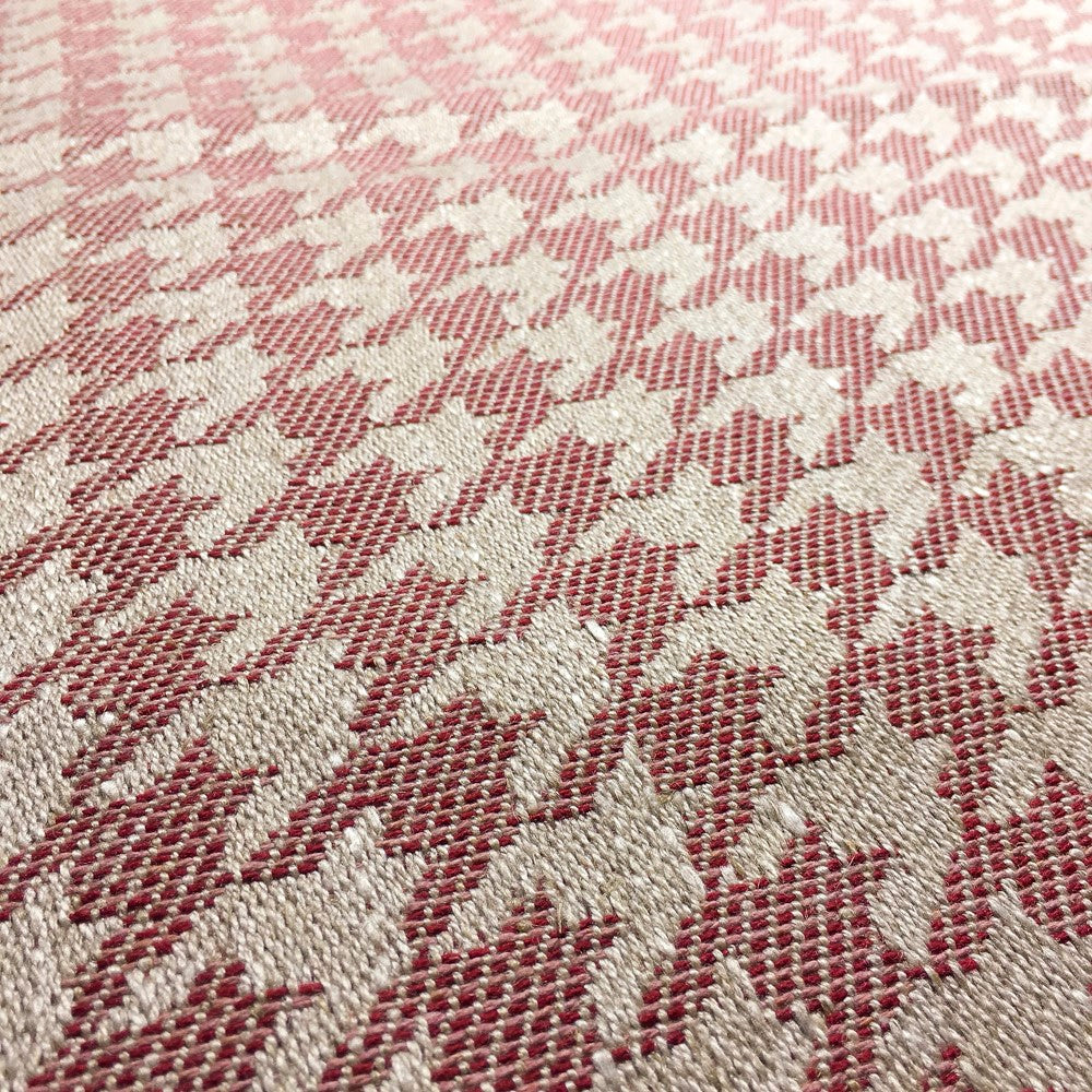 Rose Houndstooth Zero Waste