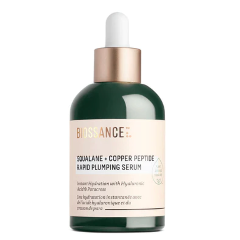 Biossance Squaline + Copper Peptide Rapid Plumping Serum