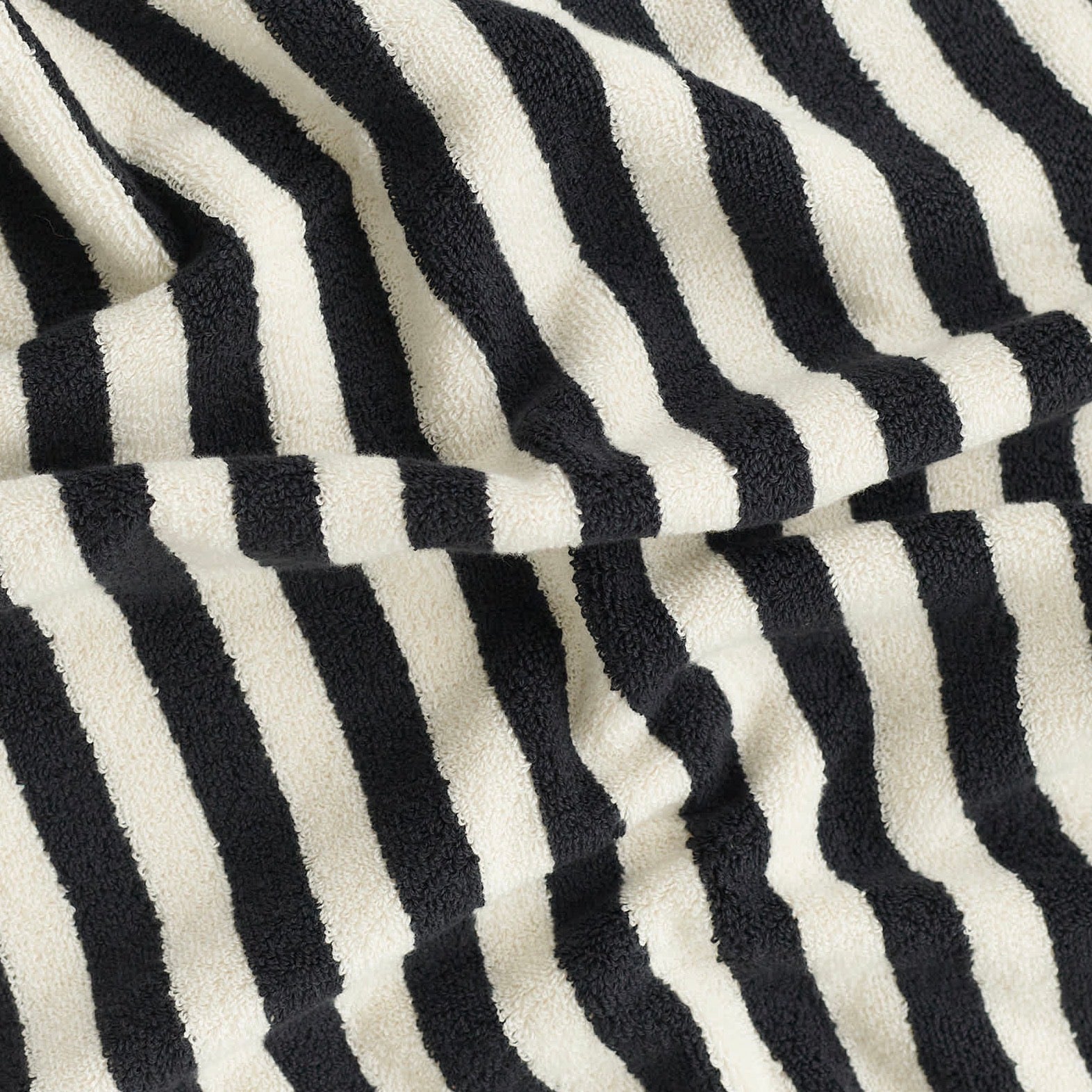 Tekla Organic Cotton Towel in Sailor Stripes