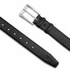 Watson & Wolfe Astor Vegan Belt in Black