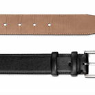 Watson & Wolfe Astor Vegan Belt in Black