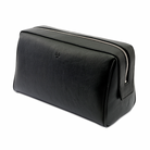 Watson & Wolfe Vegan Wash Bag in Black