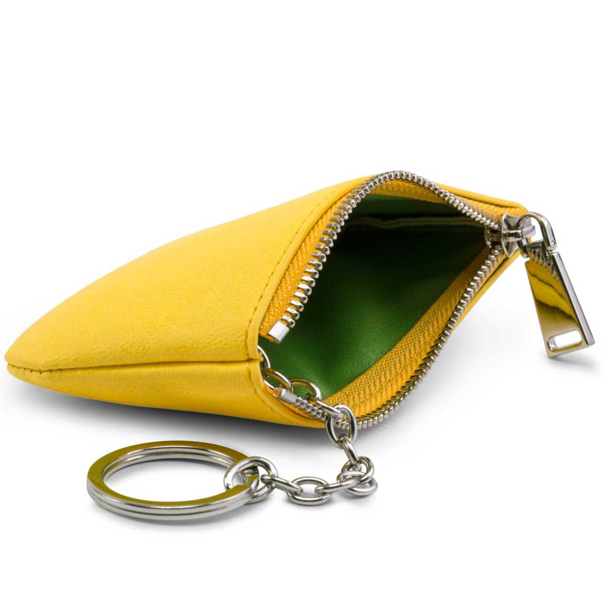 Watson & Wolfe X Ethel Loves Me Zipped Key and Card Case in citrus