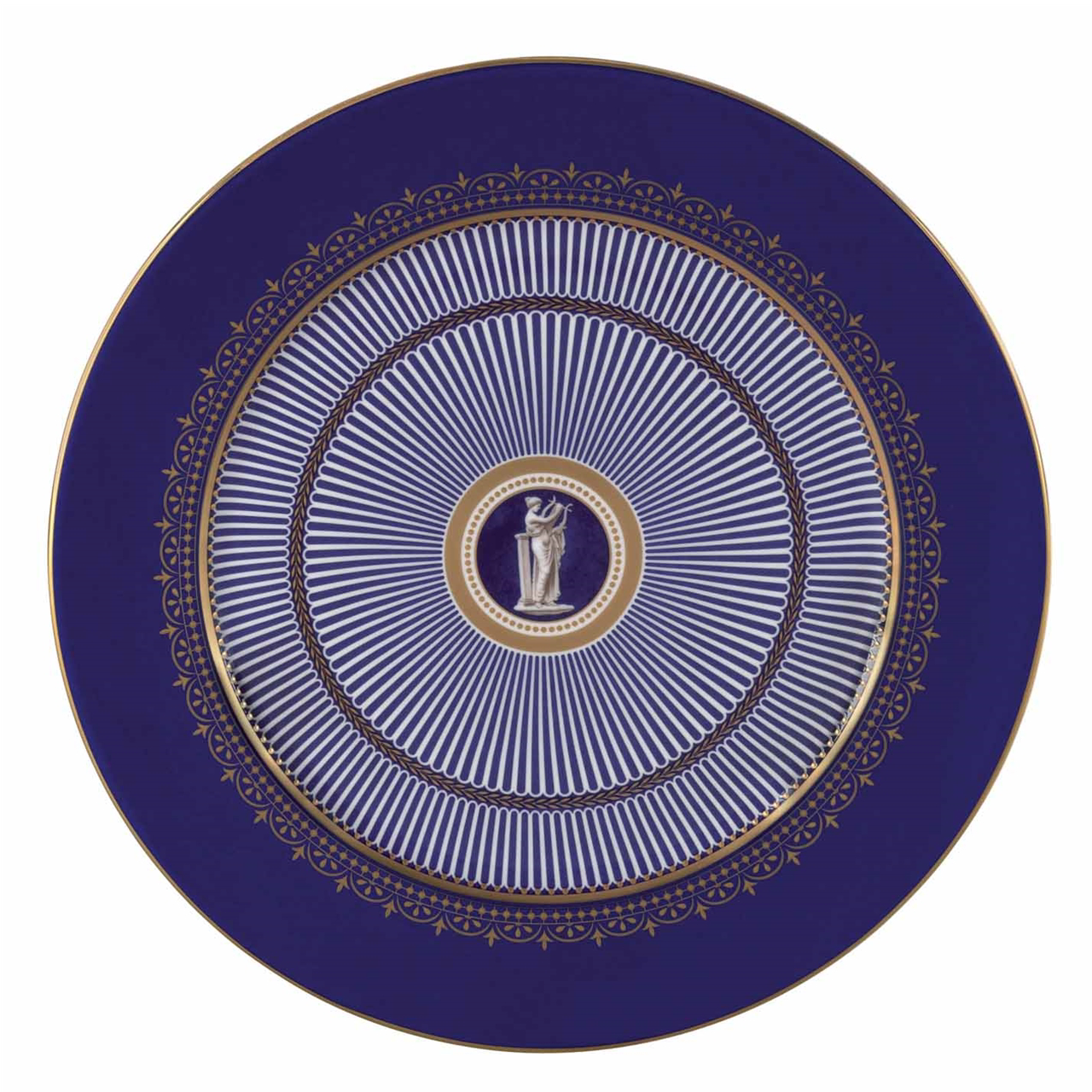 Wedgwood Anthemion Blue Charger Plate 30cm